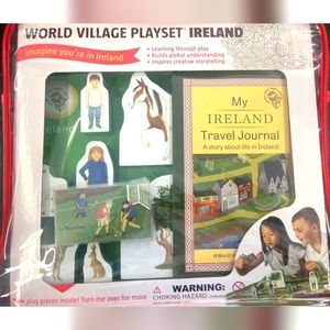 : New in bag  WORLD VILLAGE PLAYSET IRELAND GLOBAL ADVENTURE